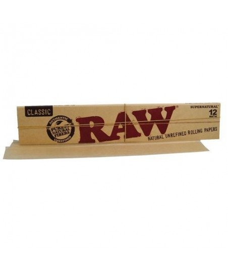 Hojillas Raw Classic Super Natural De 12 Pulgadas 3662